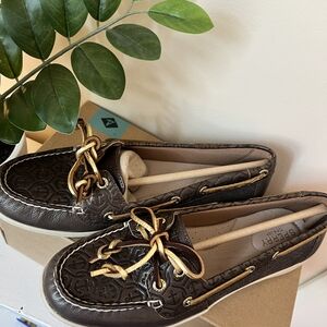 Sperry Women's Brown Boat Shoes